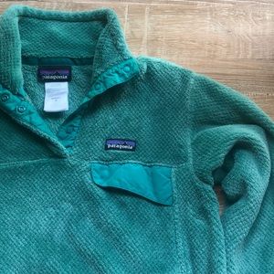 Patagonia Re-Tool Snap-T Fleece Pullover - Green